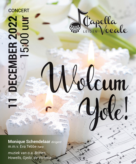 Wolcum Yole! Kerst met Capella Vocale